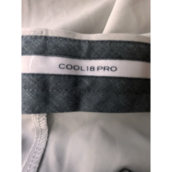 Hagggar Pants Men's 42 x 29 Tan Cool 18 Pro Classic Fit Flat Front Work Business - Picture 2 of 8